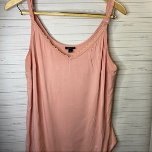 Torrid Pink Tank Top US US 0 Sz Blouse L Large